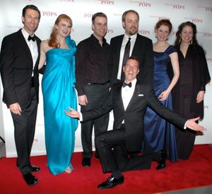 Aaron Lazar, Kate Baldwin, Paul Betz, Steven Reineke,  Alexander Gemignani, Christian Photo