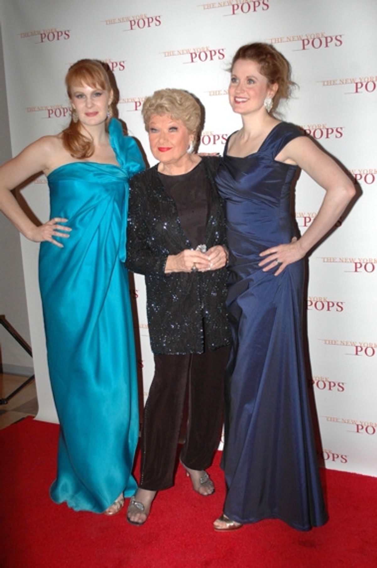 Kate Baldwin, Marilyn Maye and Christiane Noll at 