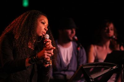 Maxee Maxwell performs at Upright Cabaret's "It Gets Better" concert Photo
