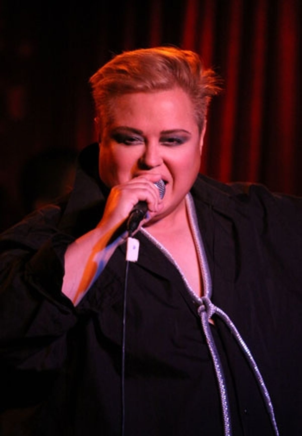 Jimmy James performs at Upright Cabaret's 'It Gets Better' concert at 