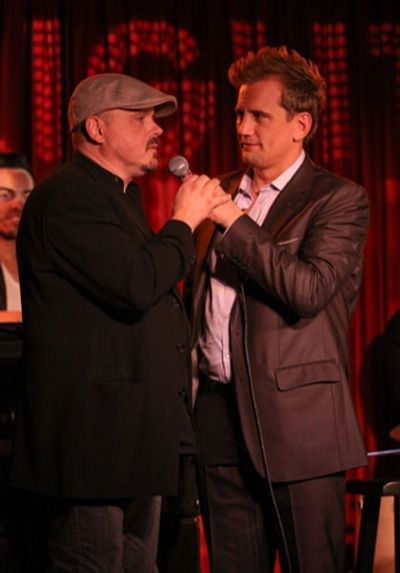 Legendary songwriter/producer Walter Afanasieff and Producer Chris Isaacson at Uprigh Photo