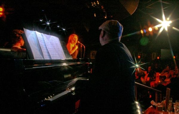 Jake Simpson, Taylor Dayne & Walter Afanasieff perform at Upright Cabaret's 