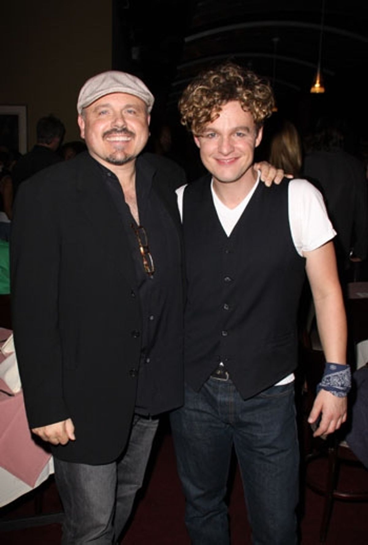 Walter Afanasieff & Jake Simpson at Upright Cabaret's 'It Gets Better' concert at 