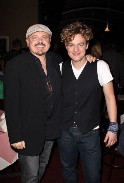 Walter Afanasieff & Jake Simpson at Upright Cabaret's "It Gets Better" concert Photo