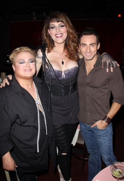 Jimmy James, Our Lady J & Scott Nevins at Upright Cabaret's "It Gets Better" concert Photo