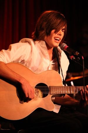 
American Idol's Danny Jones performs at Upright Cabaret's "It Gets Better" concert Photo