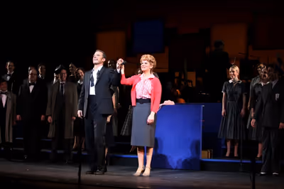 Will Chase & Kelli O'Hara Photo