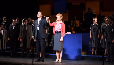 Will Chase & Kelli O'Hara Photo