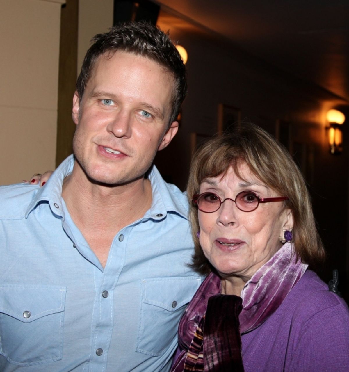 Will Chase & Phyllis Newman at 