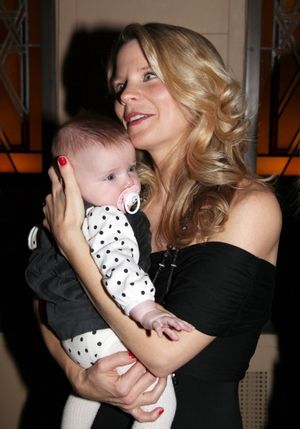 Kelli O'Hara with Kathleen Marshall's daughter Ella Photo