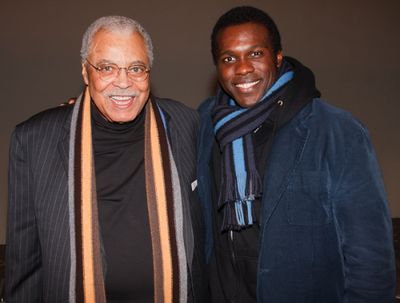 James Earl Jones and Joshua Henry Photo