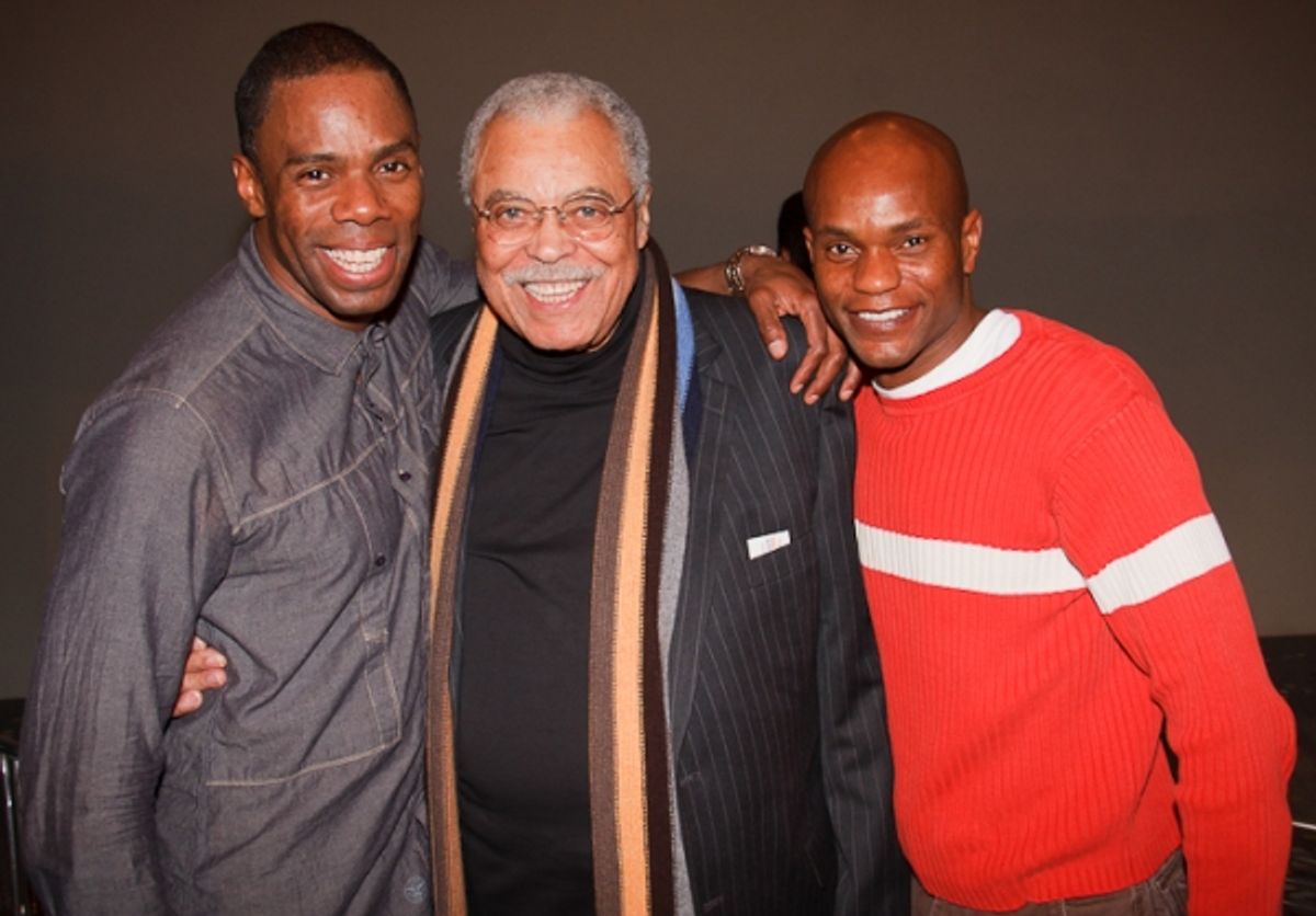 Colman Domingo, James Earl Jones and Forrest McClendon at 