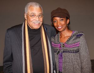 James Earl Jones and Sharon Washington @ BroadwayWorld James Earl Jones and Sharon Washington Photo
