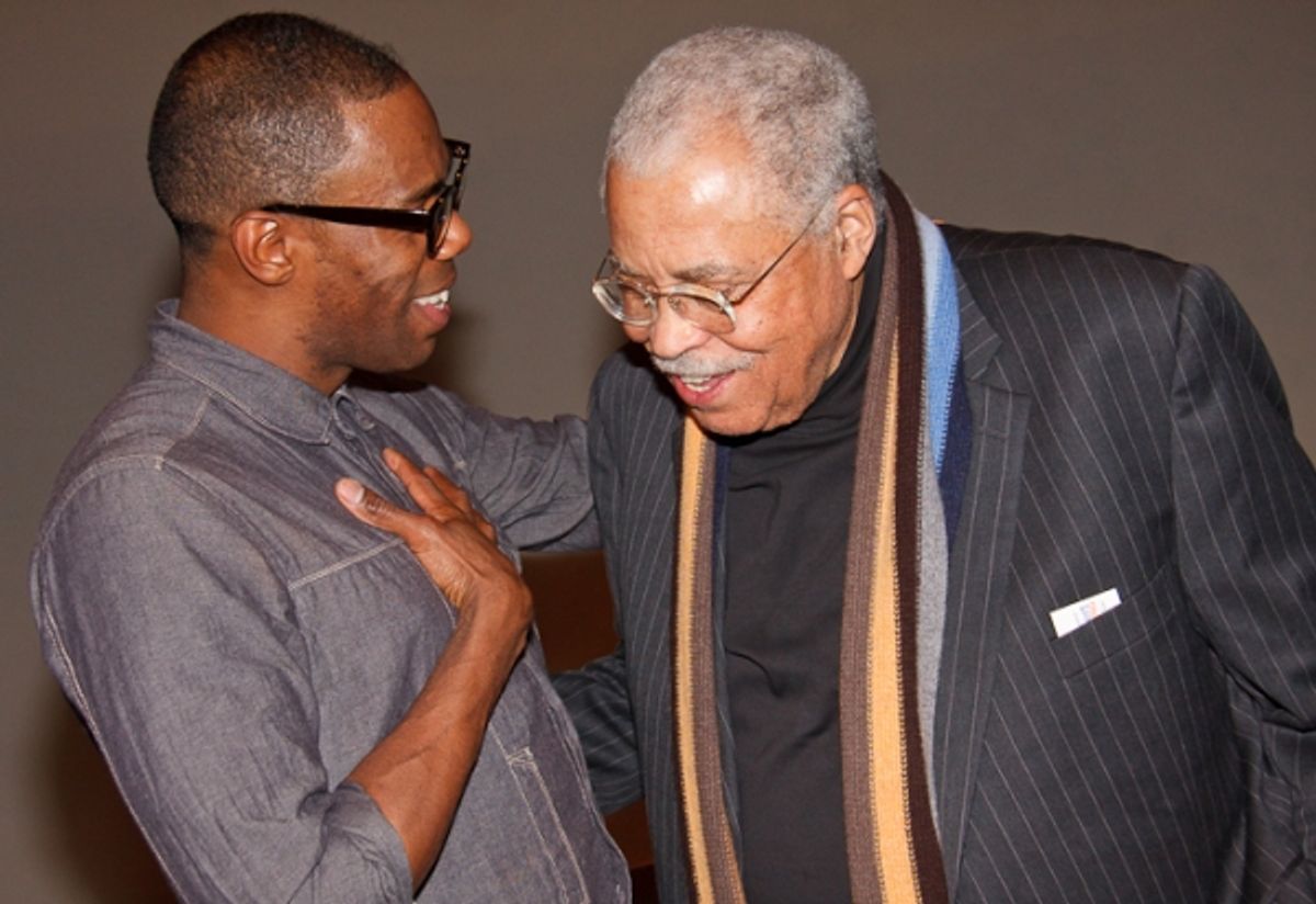 Colman Domingo and James Earl Jones at 