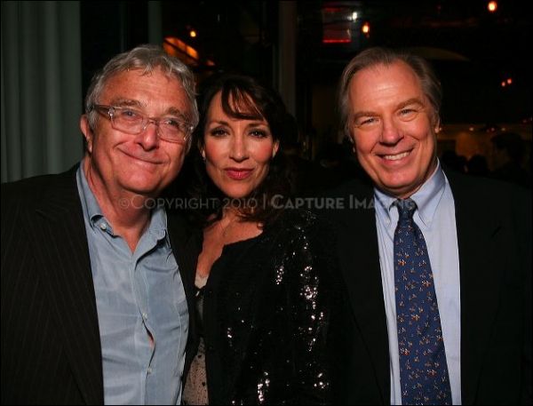Randy Newman and cast members Katey Sagal and Michael McKean Photo