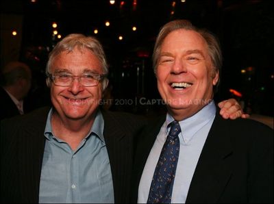 Randy Newman (L) and cast member Michael McKean  Photo