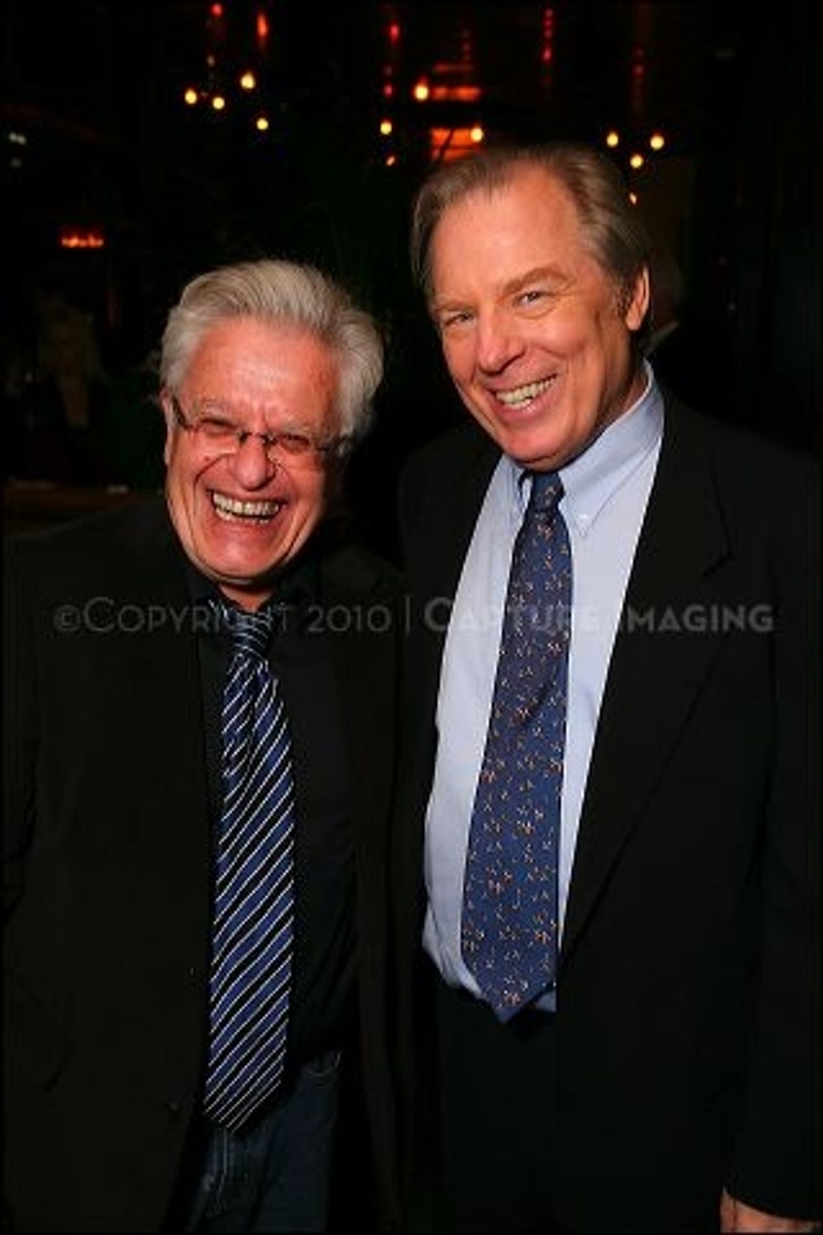 Jerry Zaks (L) and cast member Michael McKean  at 