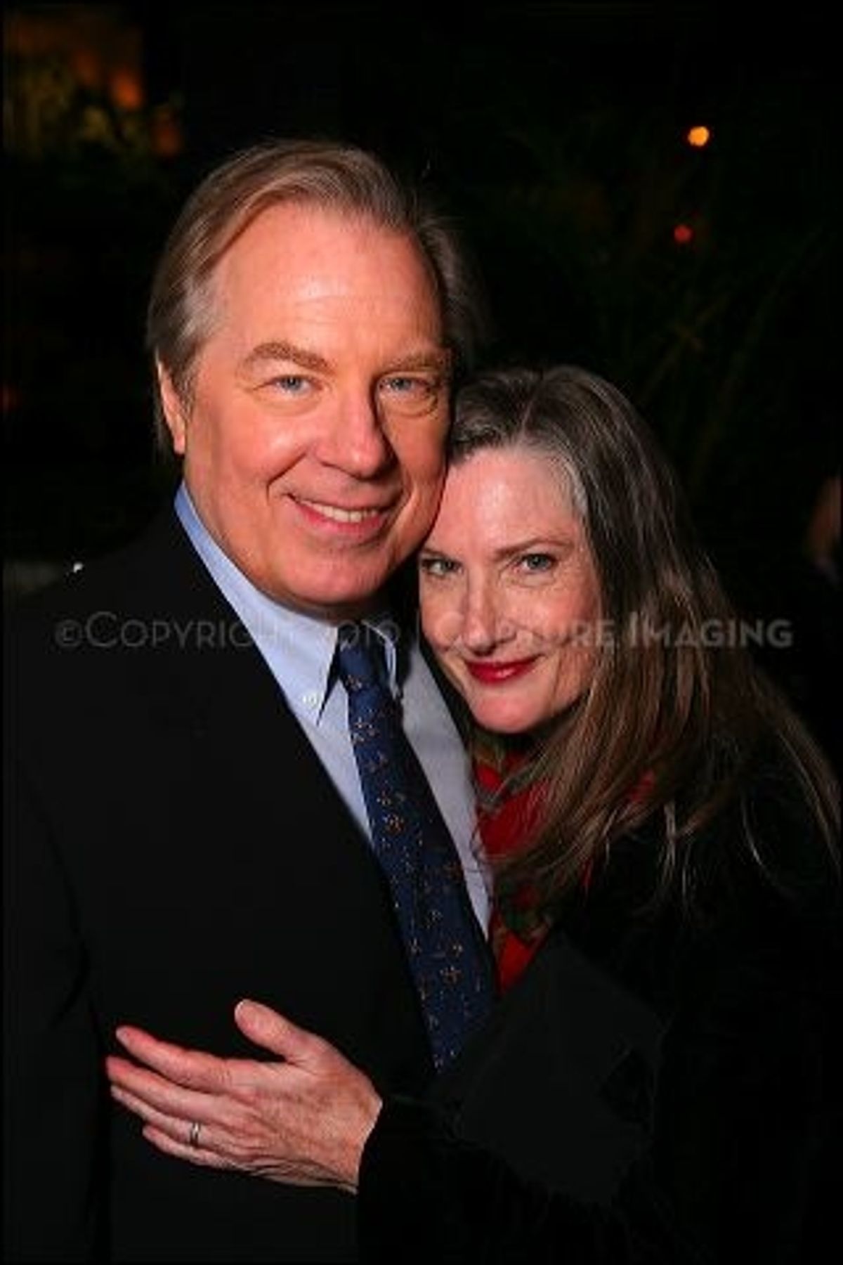 Michael McKean (L) and wife actress Annette O'Toole at 