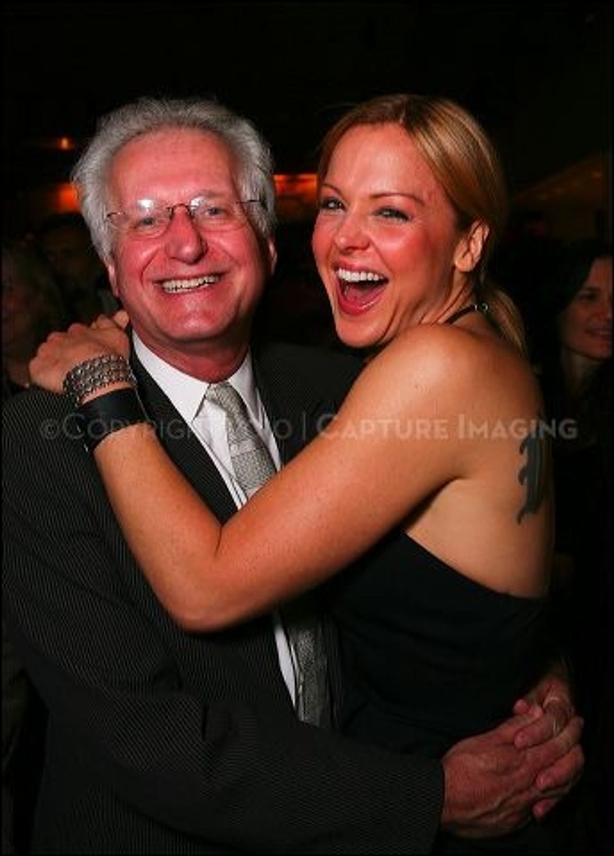 Jack Viertel (L) and cast member Storm Large  at 