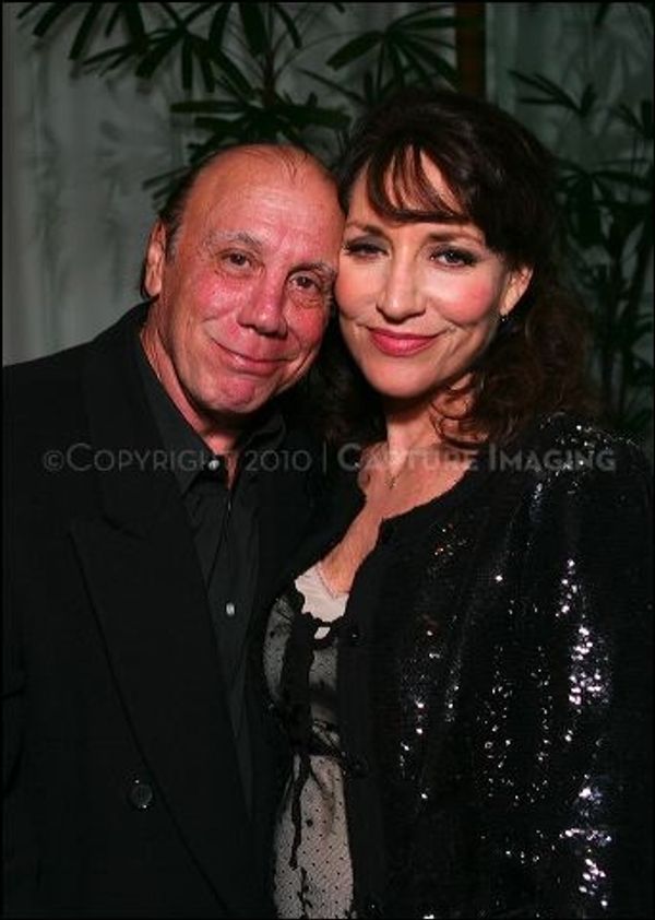 Dayton Callie (L) and cast member Katey Sagal Photo