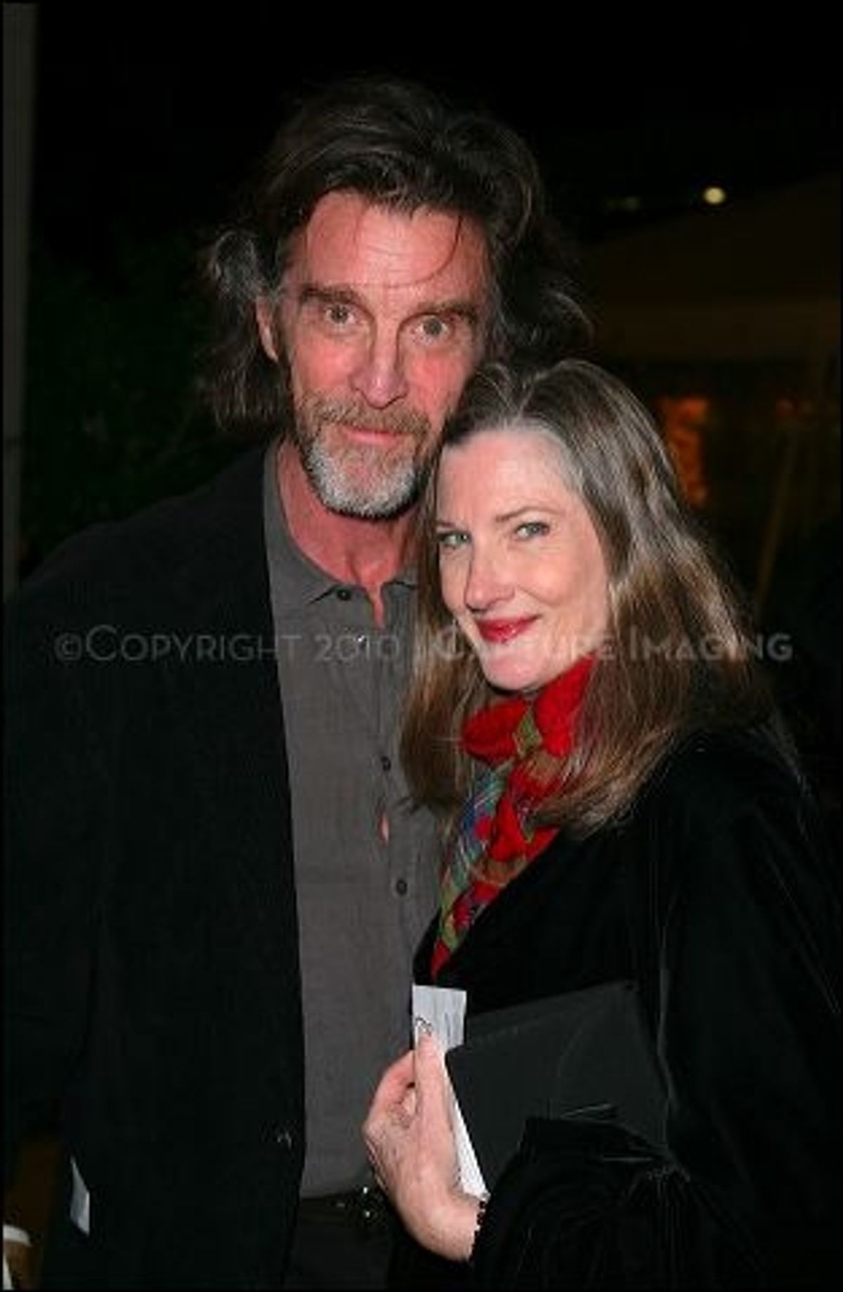 John Glover (L) and Annette O'Toole  at 
