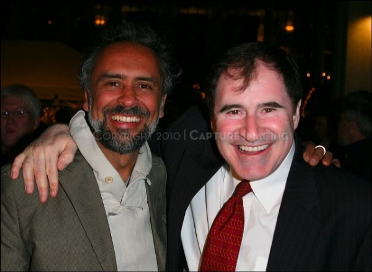 Bernard White (L) and Richard Kind at 