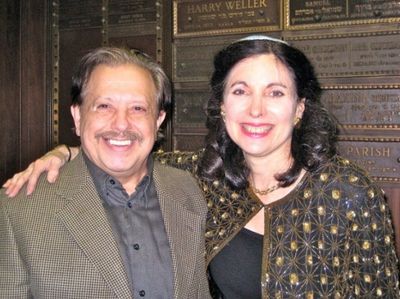 Ellis Nassour and Rabbi Jill Photo