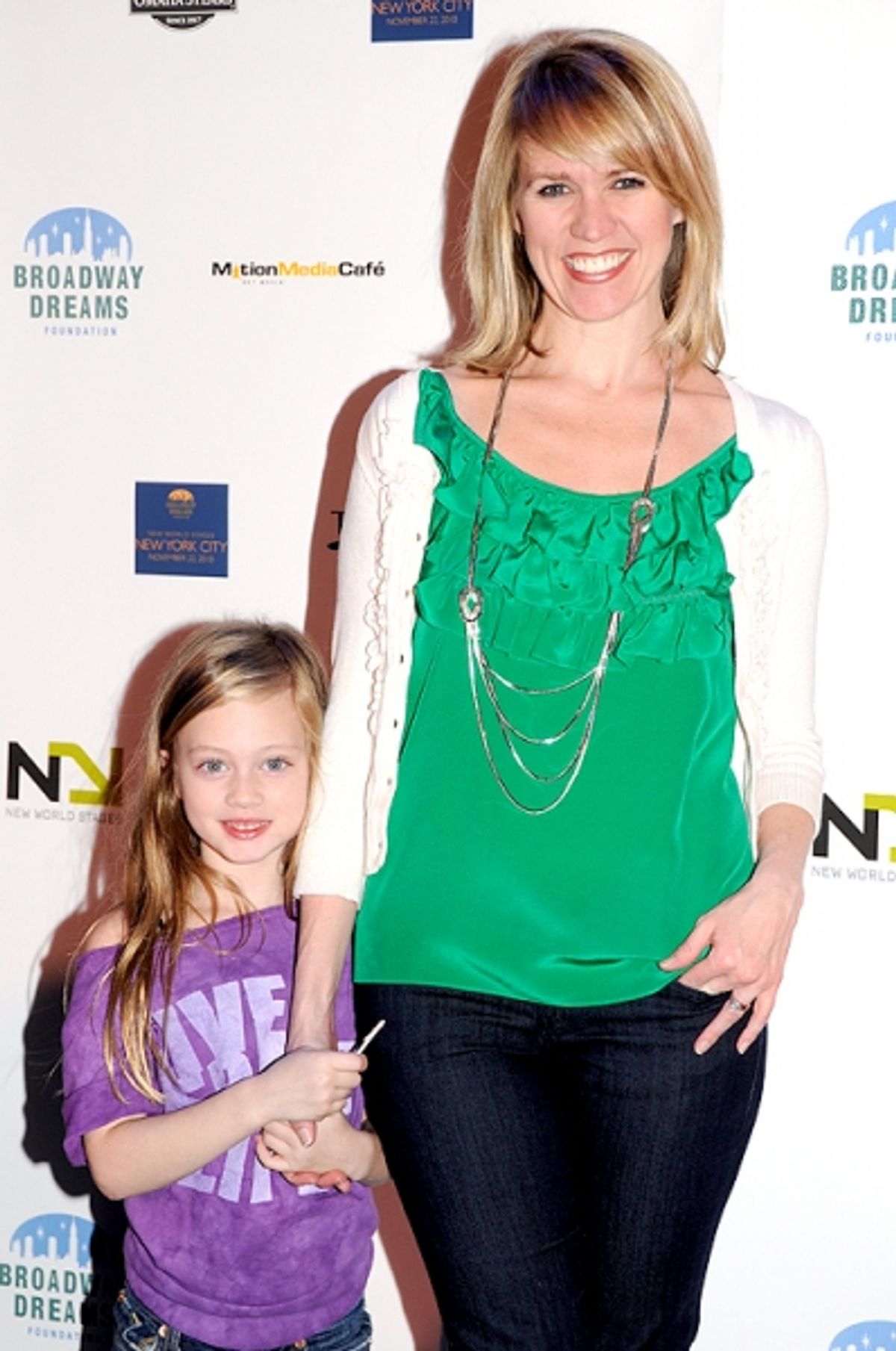 Lauren Kennedy & daughter at 