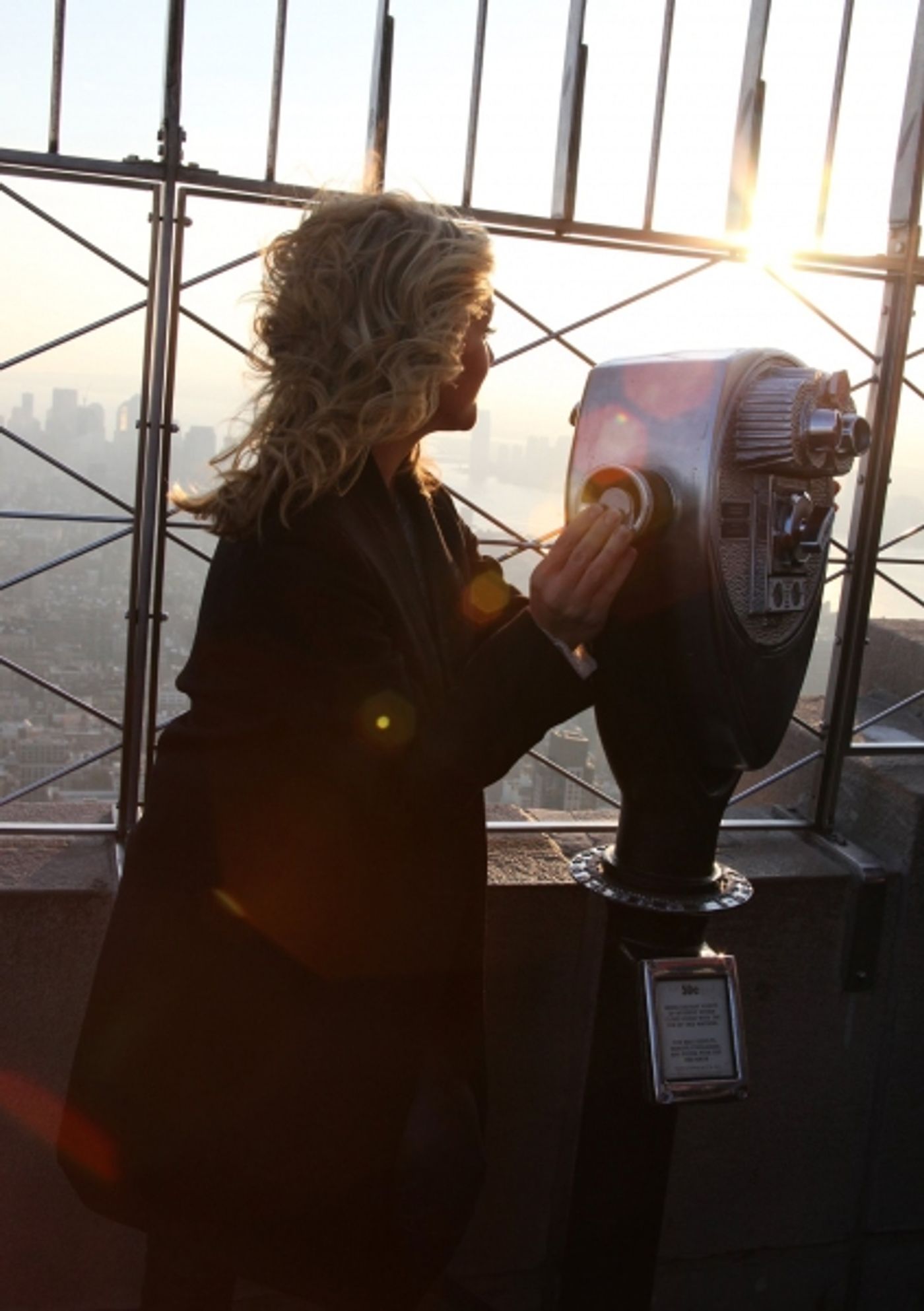 Photo Coverage: Jane Krakowski Lights Up the Empire State Building for Charity  Image