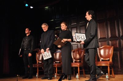 Wesely Taylor, John Cullum, Kate Mulgrew and Josh Grisetti Photo