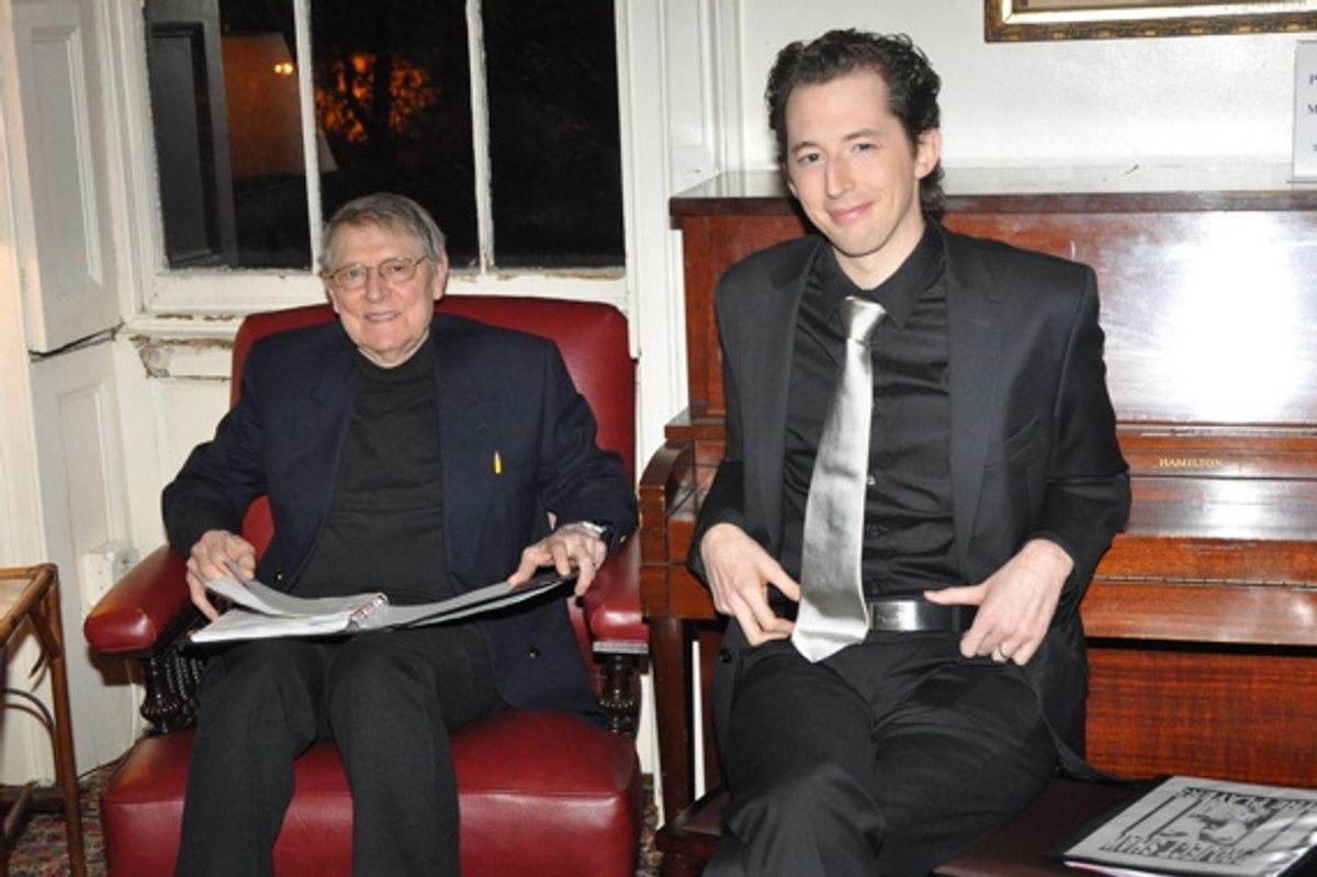 John Cullum and Josh Grisetti at 