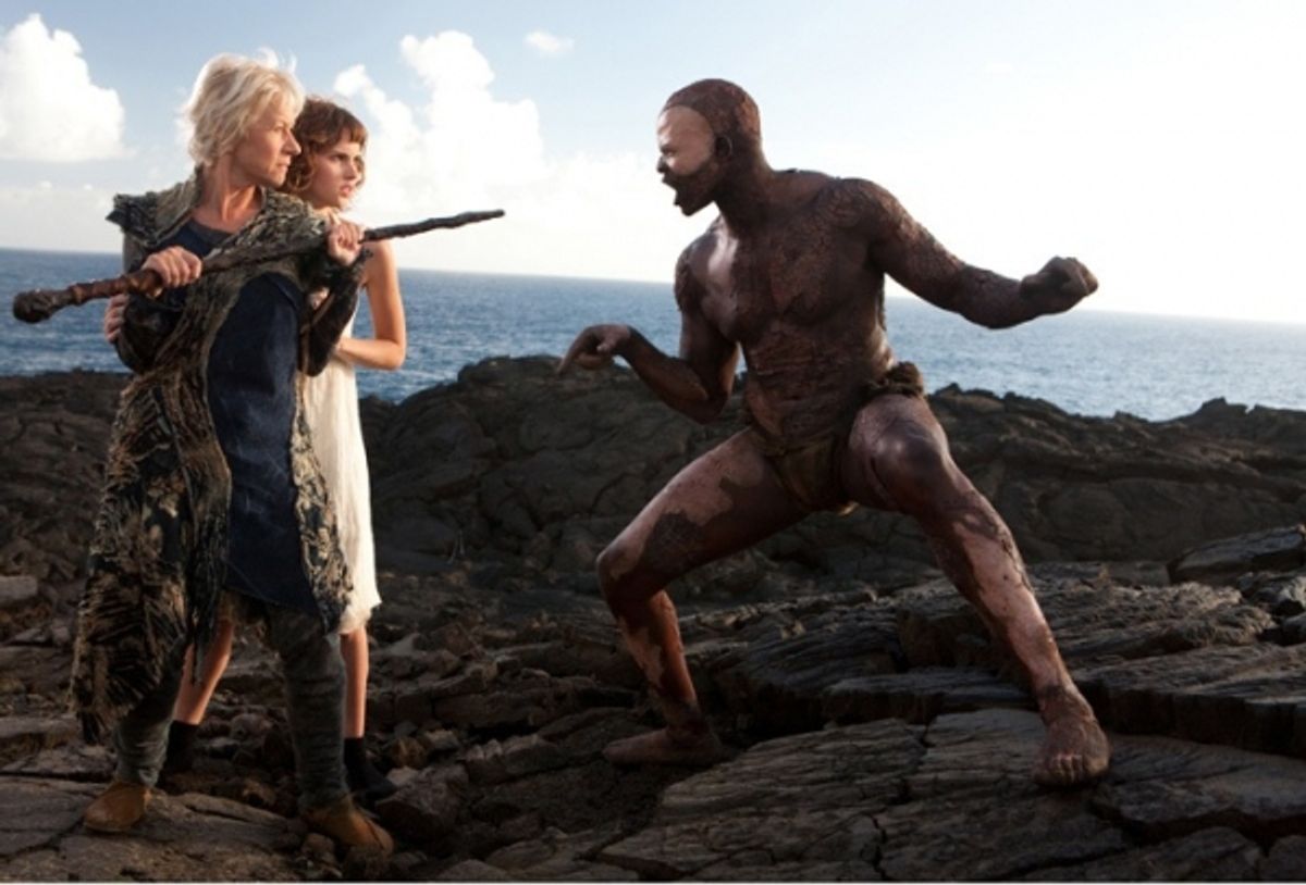 Helen Mirren, FeliciTy Jones and Djimon Hounsou at 