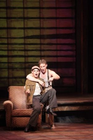 Jeremy Jordan and Claybourne Elder Photo