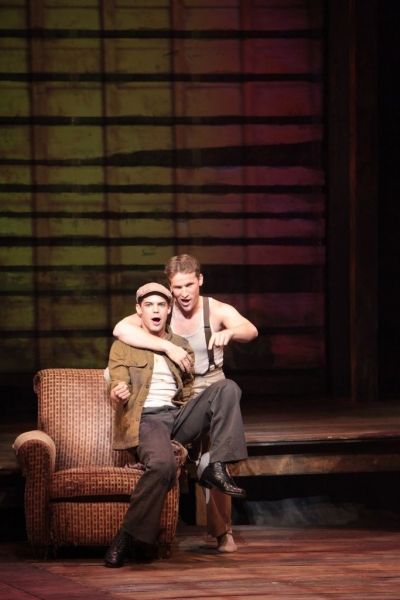 Jeremy Jordan and Claybourne Elder Photo