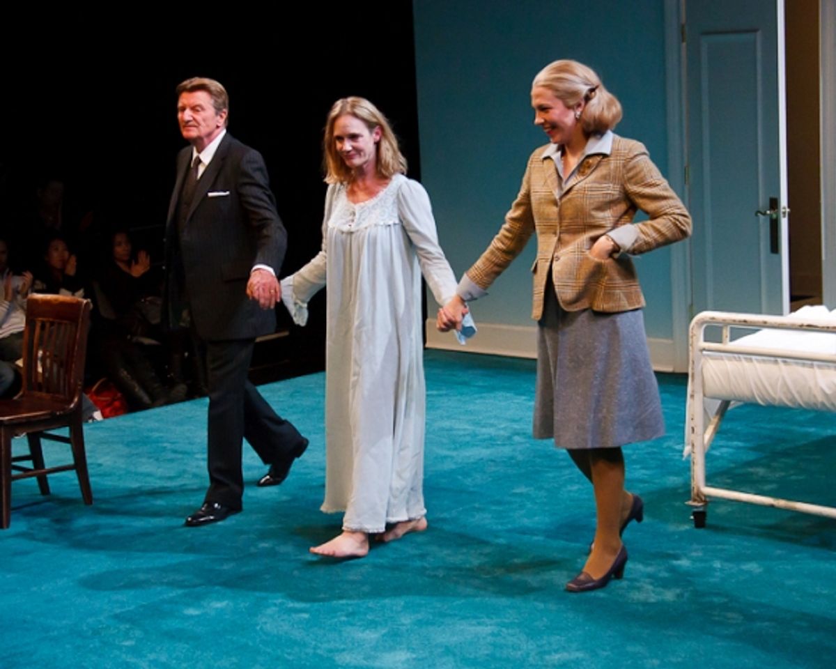 Larry Bryggman, Lisa Emery, and Rebecca Henderson at 