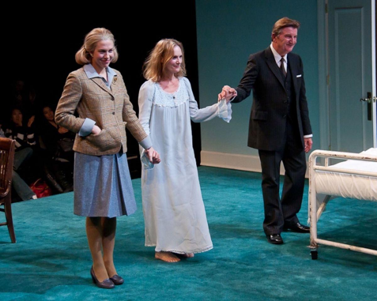 Rebecca Henderson, Larry Bryggman, and Lisa Emery at 