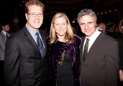 Jeffory Lawson, Mary McCann, and Neil Pepe Photo