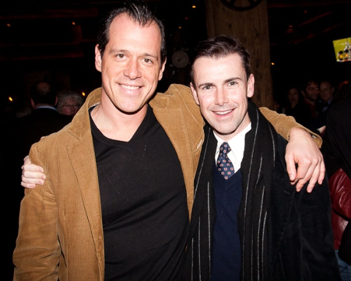 Darren Pettie and Matt McGrath  at 