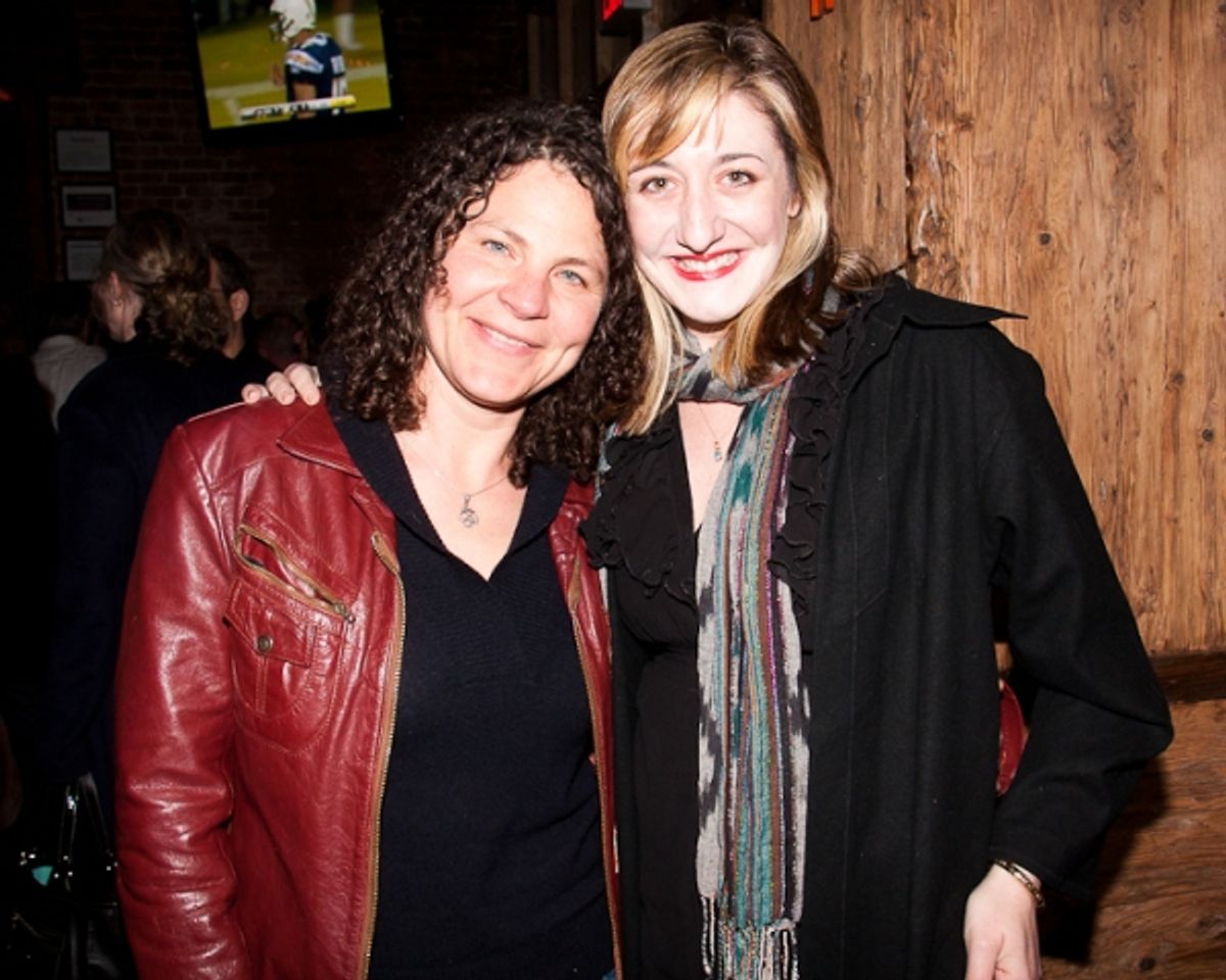 Lucy Thurber and Jacquelyn Landgraf at 