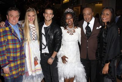 Jerry Mathers, Veronica Dunne, Mark Ballas, Jennifer Leigh Warren, Peabo Bryson and C Photo