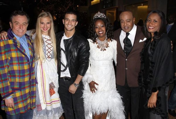 Jerry Mathers, Veronica Dunne, Mark Ballas, Jennifer Leigh Warren, Peabo Bryson and C Photo