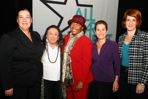 Amadea Edwards, Judith Malina, Elizabeth Van Dyke, Carolyn Dorfman and Gabrielle L. K Photo
