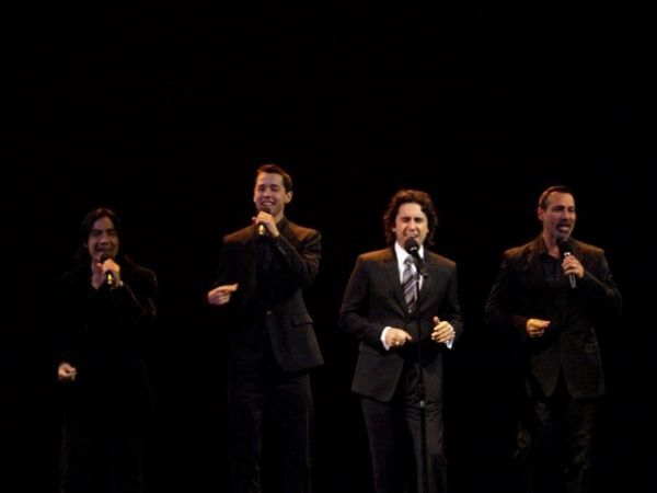 John Lloyd Young, Ray Garcia, Daniel Guzman, and Nathan Shrake Photo