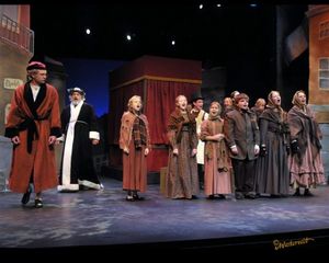 Eddie Staver III, Bob Payne and the cast of A CHRISTMAS CAROL Photo
