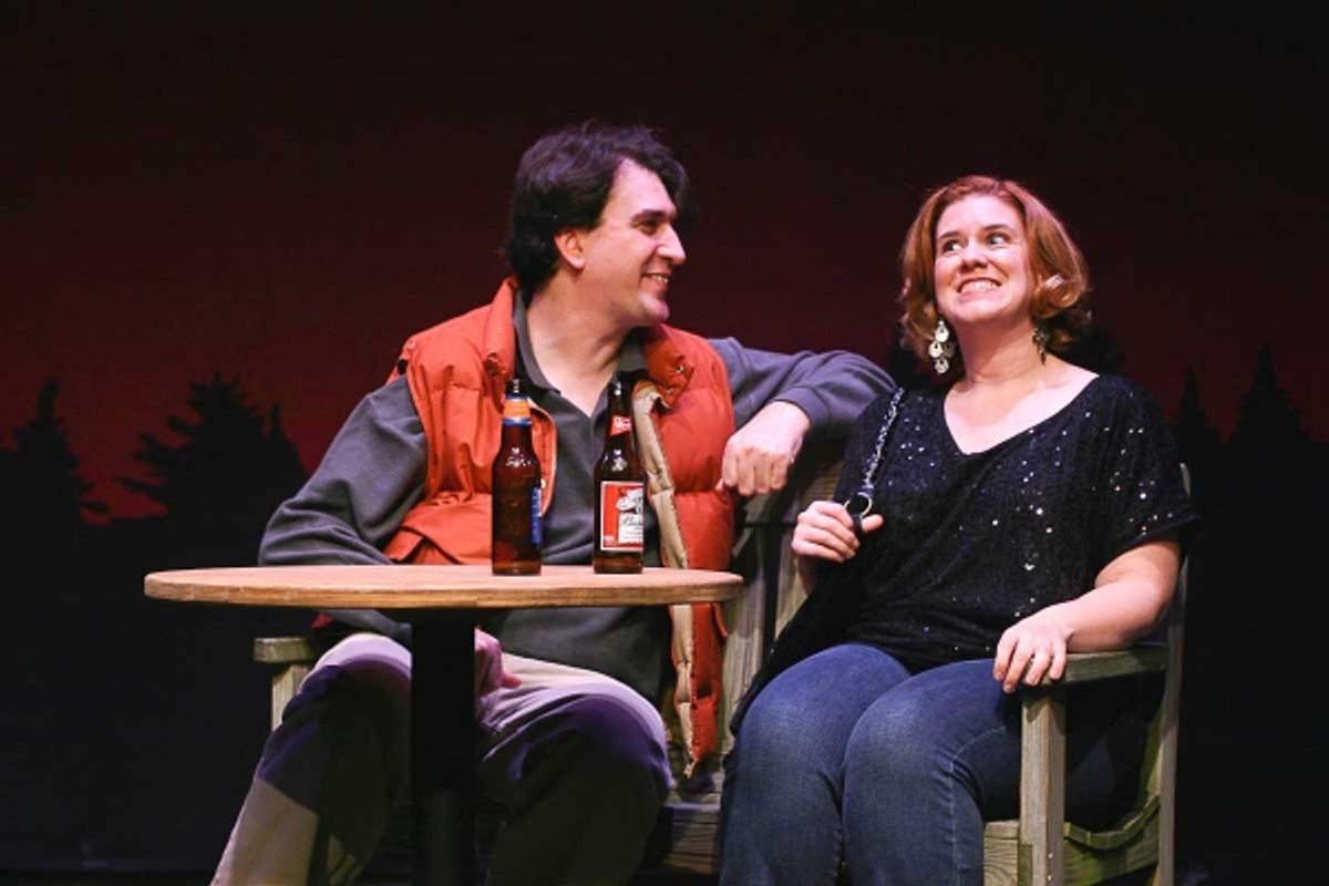 Michael Wright and Stacy-Lee Erickson  at 