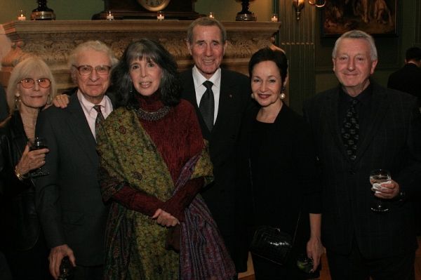Margery Harnick, Sheldon Harnick, Julie Dale, Jim Dale, Lynn Aherns and Neil Costa Photo