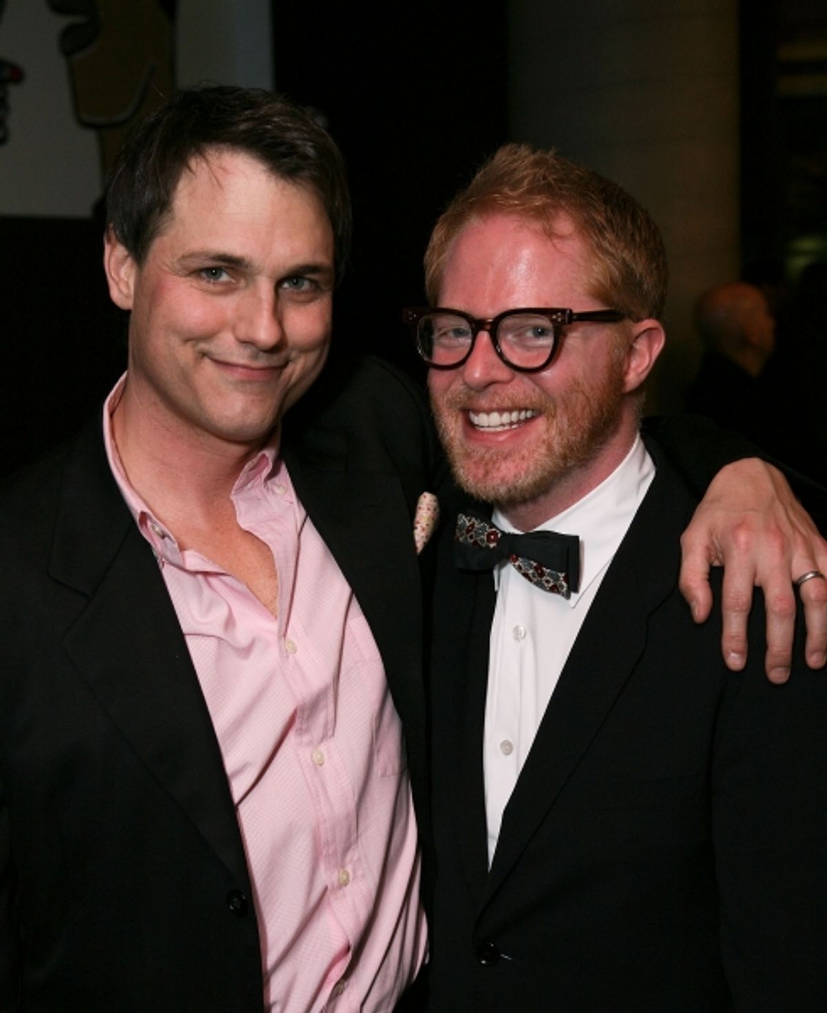 Asa Somers and Jesse Tyler Ferguson at 