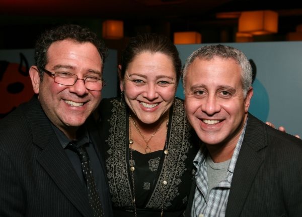 Michael Greif, actress Camryn Manheim and Producer David Stone Photo
