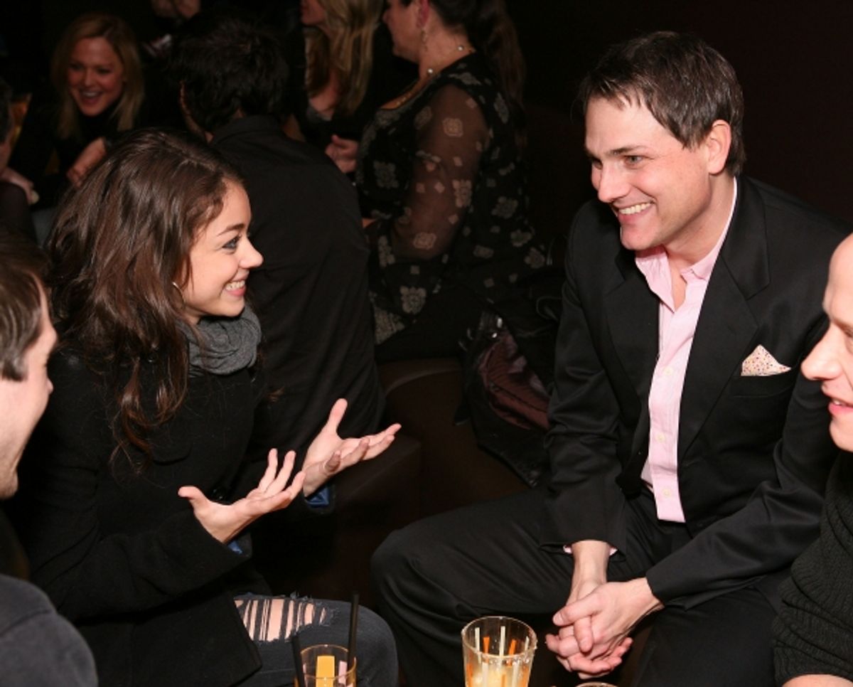 Sarah Hyland and Asa Somers at 