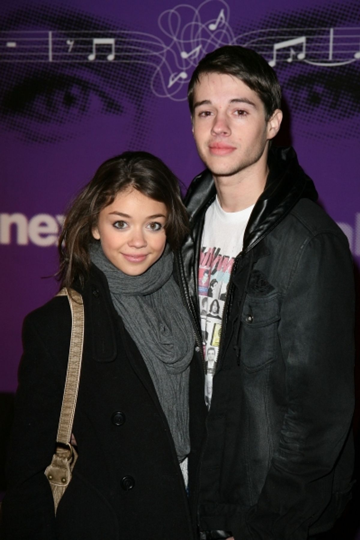 Sarah Hyland and Matt Prokop at 